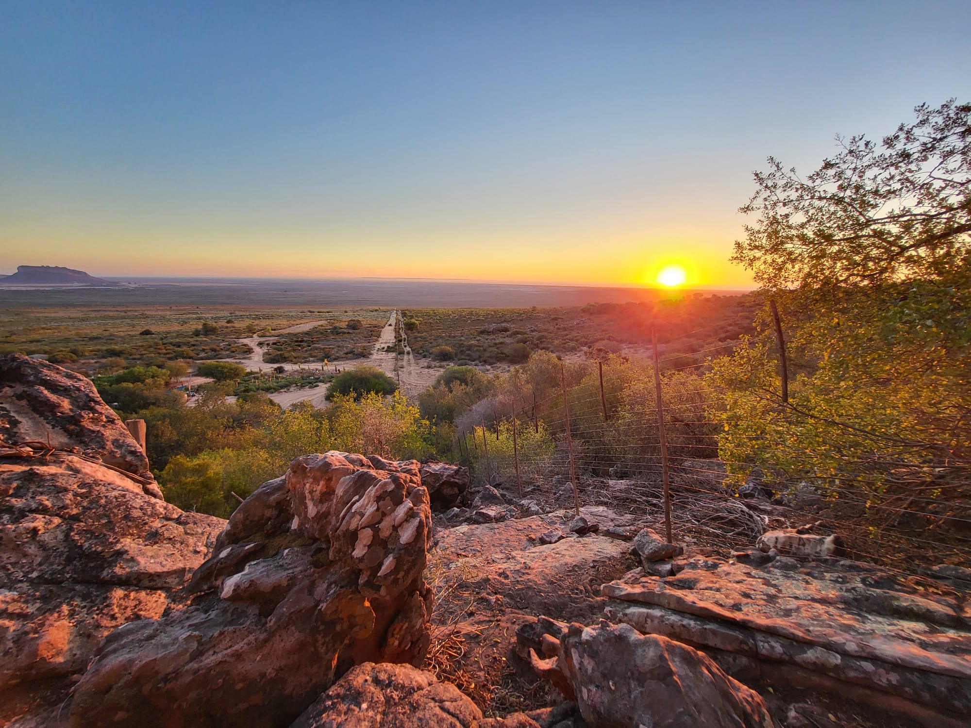 La côte sauvage de l'Ouest de l'Afrique du Sud